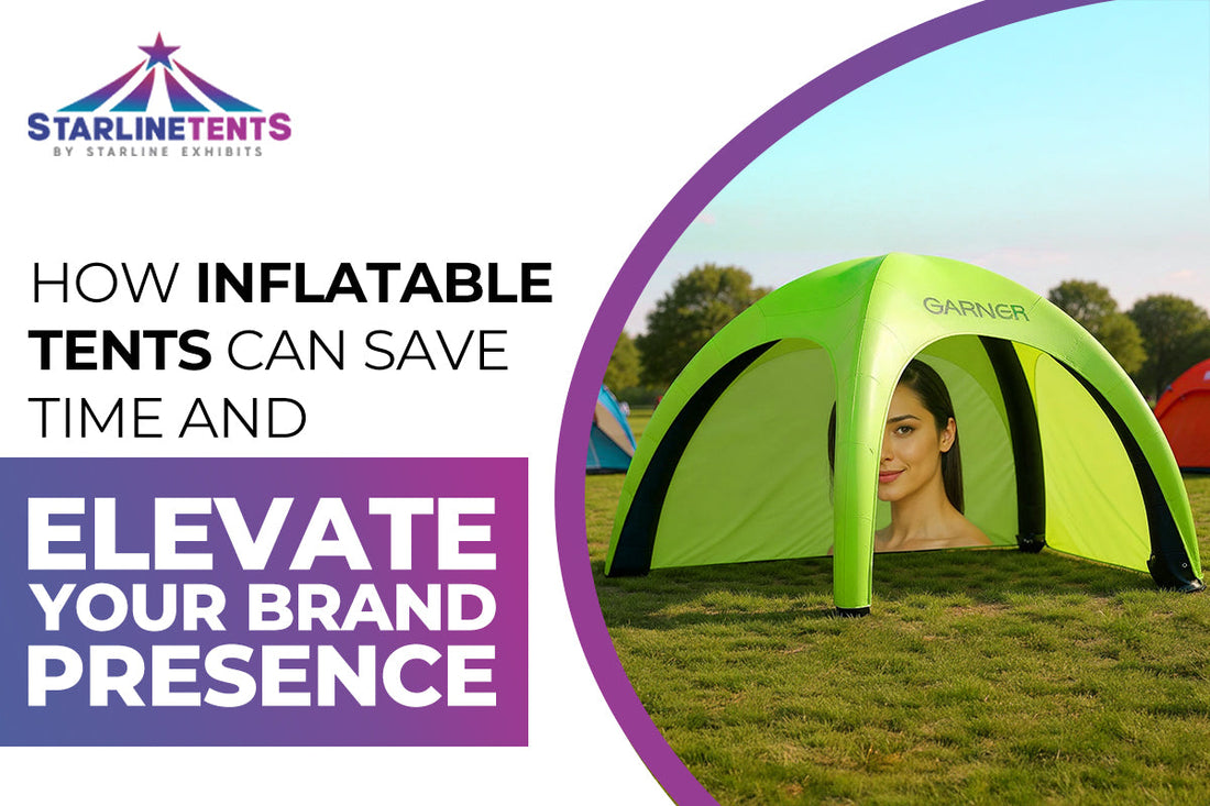 Inflatable tents