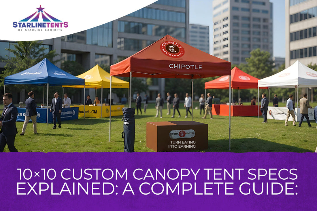 Portable, Professional, Powerful: Why 10x10 Canopy Tents Are a Branding Must
