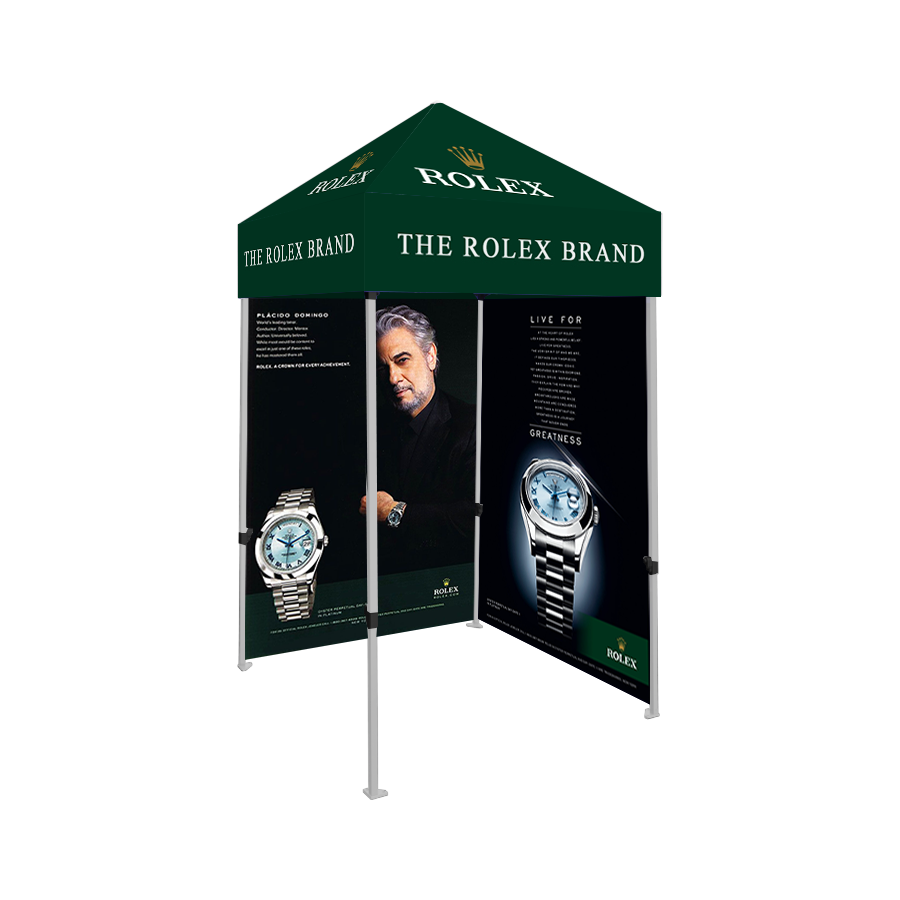 5x5 Custom Canopy Tent Package