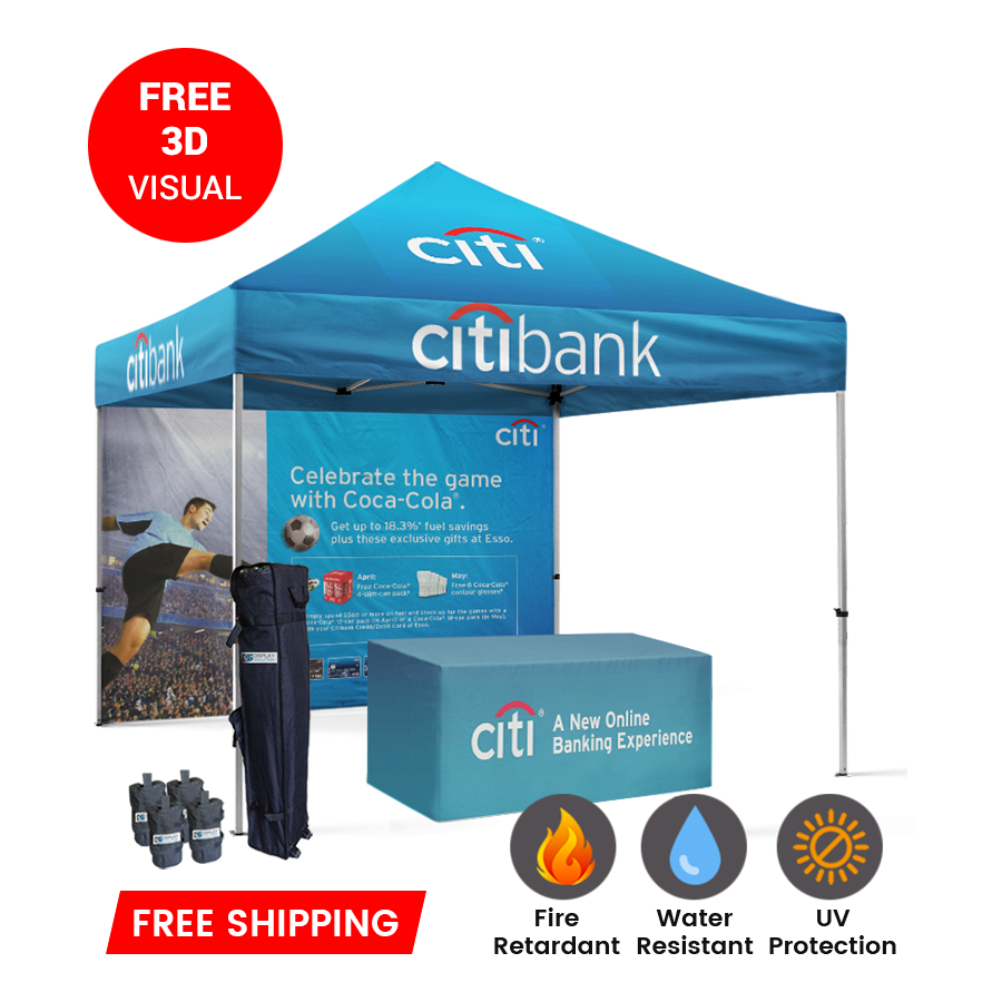 10x10 custom canopy