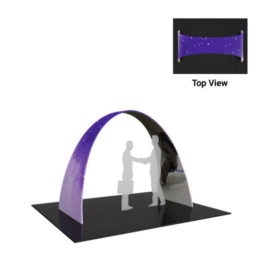 Premium 10ft Arch 02 Tension Fabric Structure