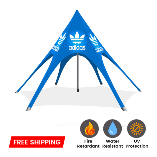 Single Pole Star Tent - 20ft