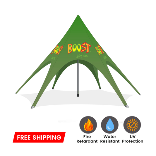 Single Pole Star Tent - 26ft