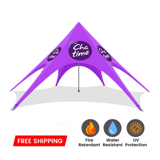 Single Pole Star Tent - 39ft