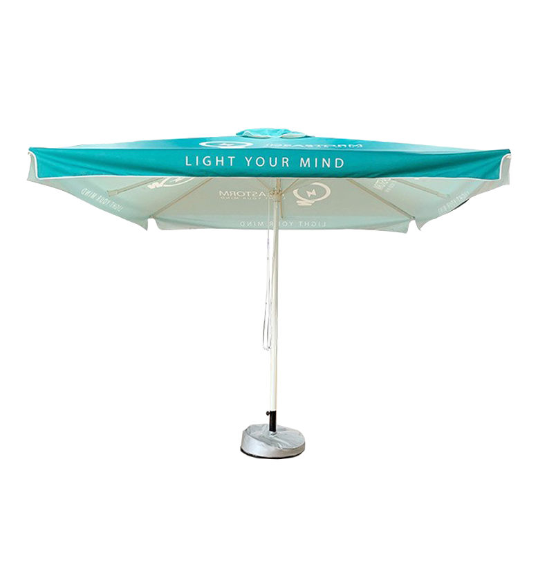 10ft x 10ft Square Market Umbrella With Valances 10ft x 10ft Square Market Umbrella With Valances