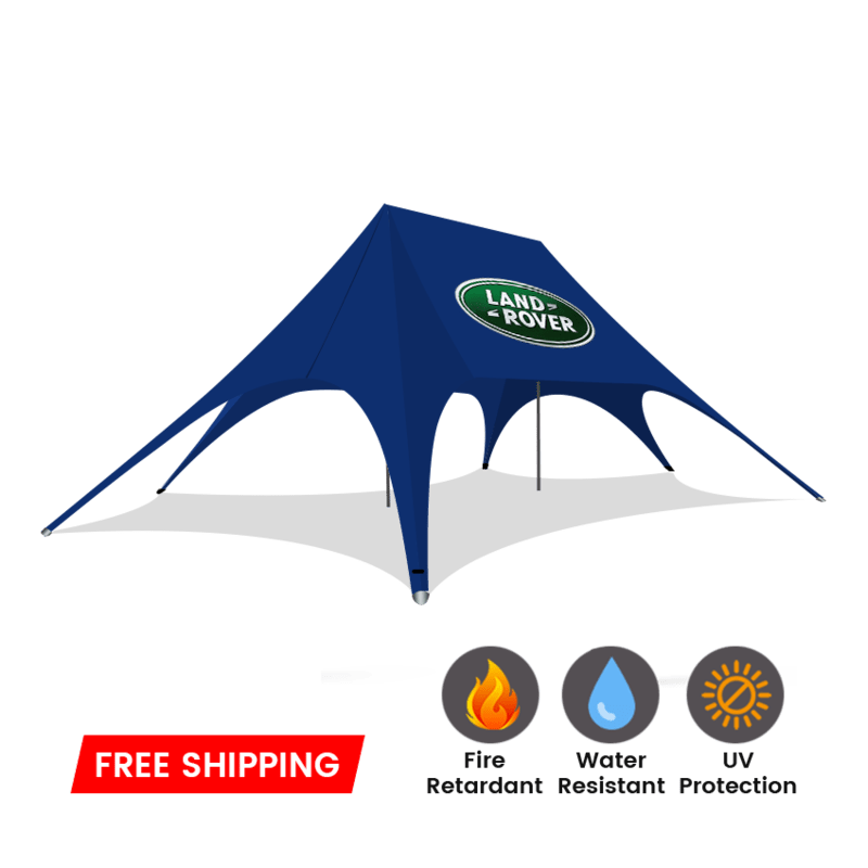 double star tent Double Pole Star Tent - 62ft x 39ft Double Pole Star Tent