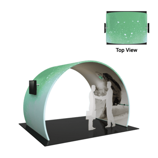 Premium 12ft Arch 01 Tension Fabric Structure