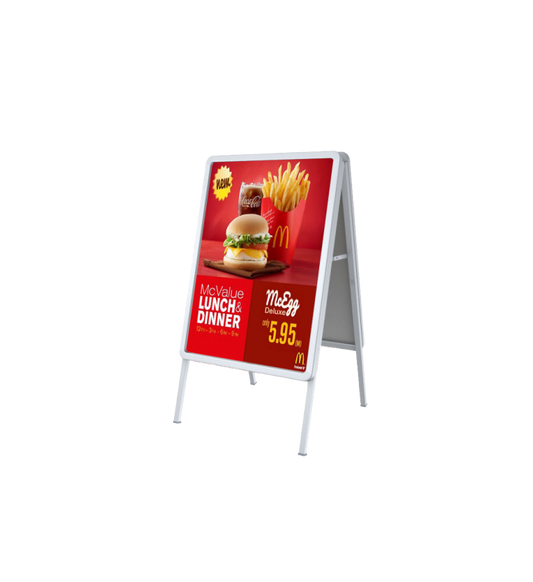 Silver Aluminium Snap Frame 23.5" X 33"