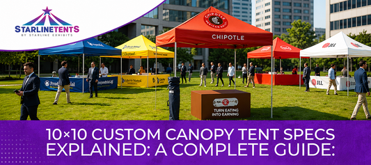 Portable, Professional, Powerful: Why 10x10 Canopy Tents Are a Branding Must