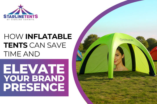 Inflatable tents