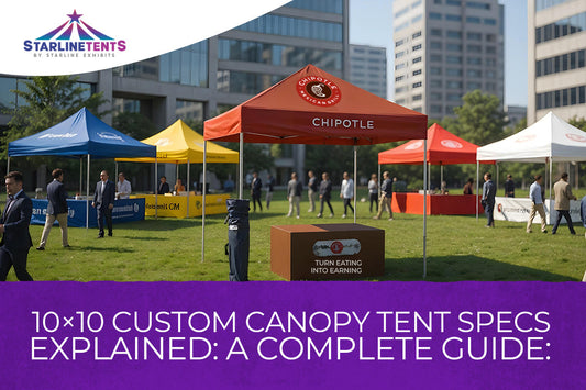 Portable, Professional, Powerful: Why 10x10 Canopy Tents Are a Branding Must