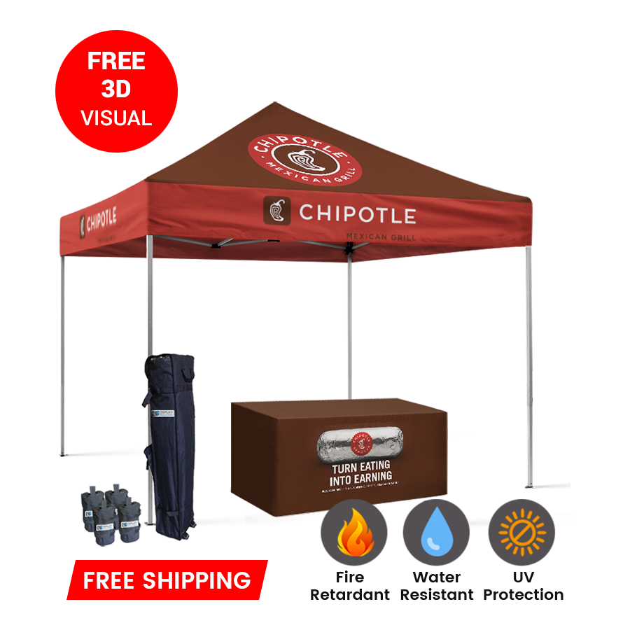 custom 10x10 tent