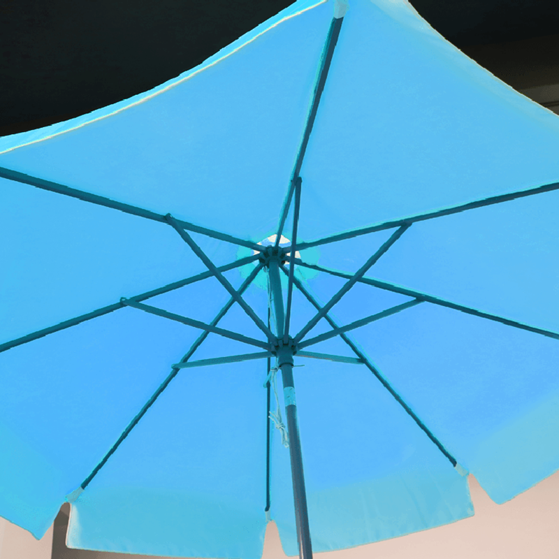 9 patio umbrella with valances 9ft x 9ft Tilting Patio Umbrella With Valances