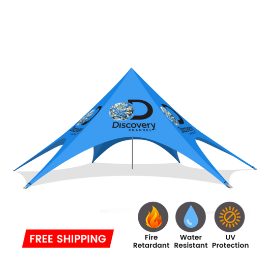 Single Pole Star Tent - 46ft